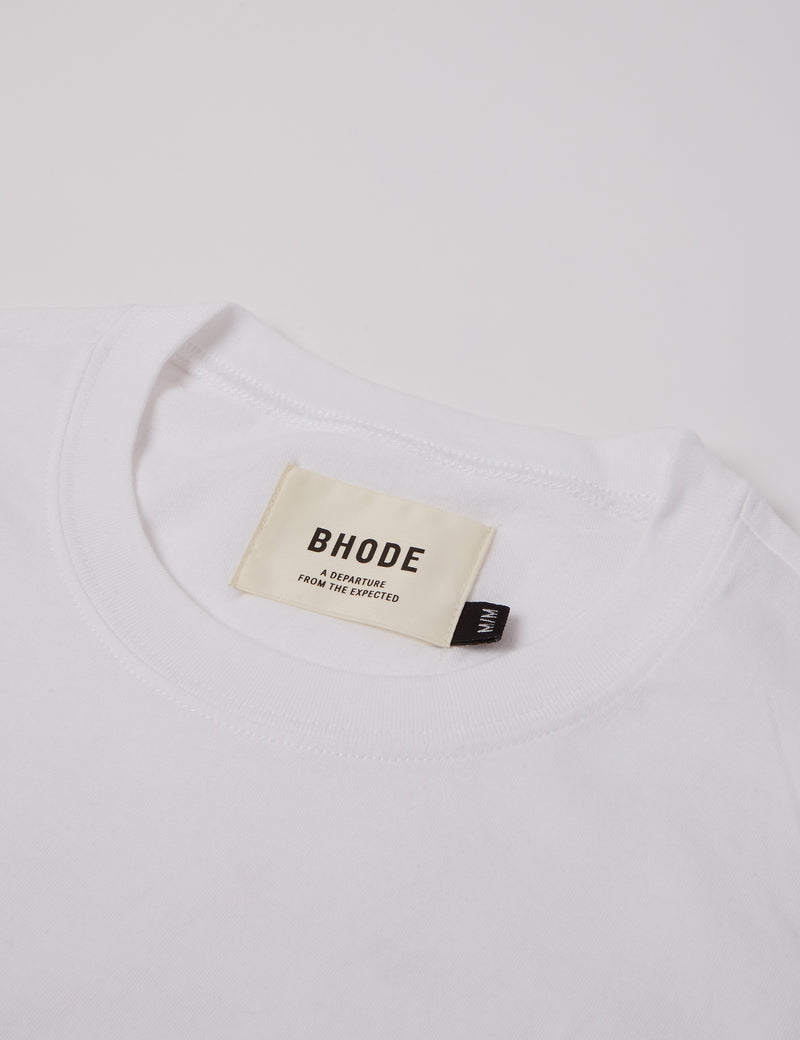 Bhode T-Shirt (Organic/Canada Origin, 9oz) - White