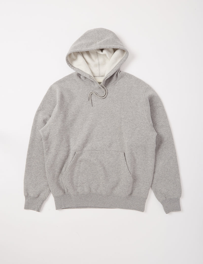 Bhode Hoodie Made-in-Canada (Organic 16oz) - Archive Grey