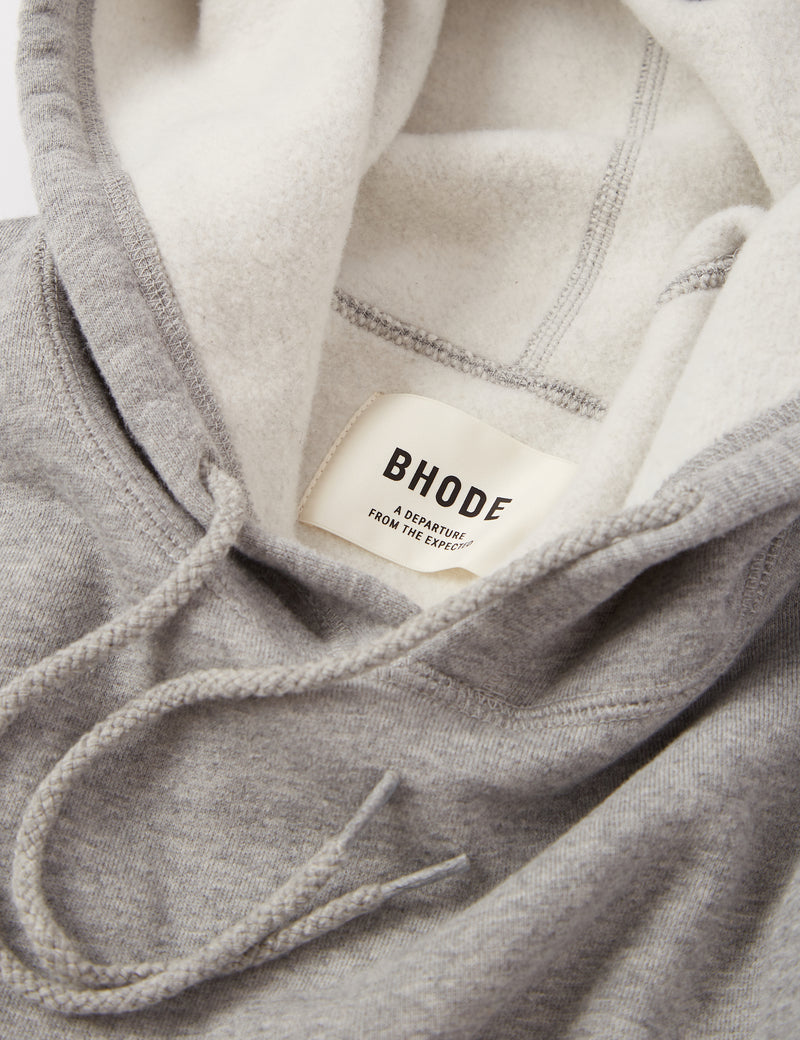 Bhode Hoodie Made-in-Canada (Organic 16oz) - Archive Grey