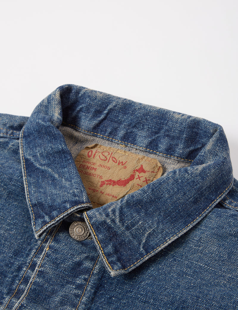 orSlow Type 2 1950's Denim Jacket - 2 Year Wash