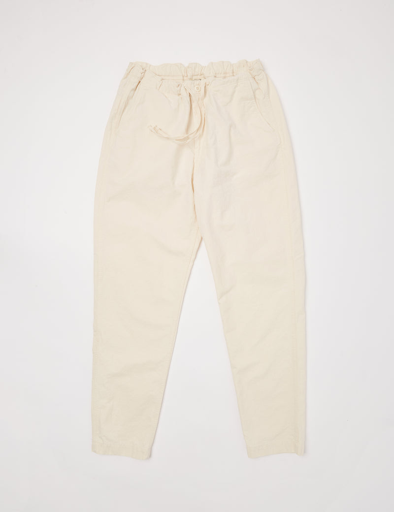 orSlow New Yorker Trousers (Unisex) - Ecru