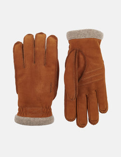 Hestra Joar Nubuck Gloves - Cork