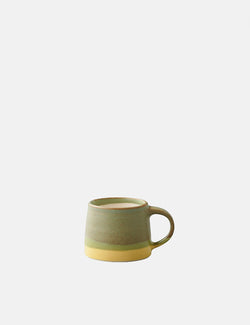 Kinto SCS-S03 Mug (110ml) - Moss Green/Yellow