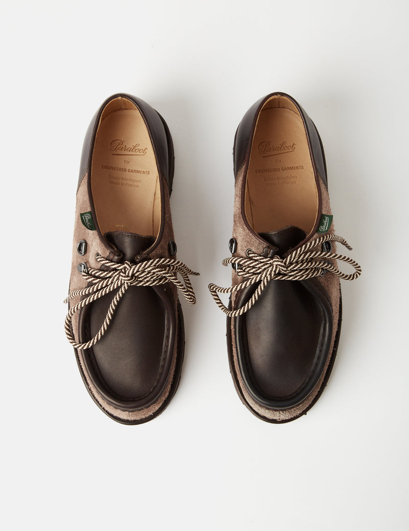 Paraboot x Engineered Garments Michael Schuhe (Leder) - Braun