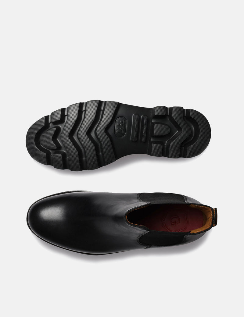 Womens Grenson Nova Boot (Calf Leather) - Black