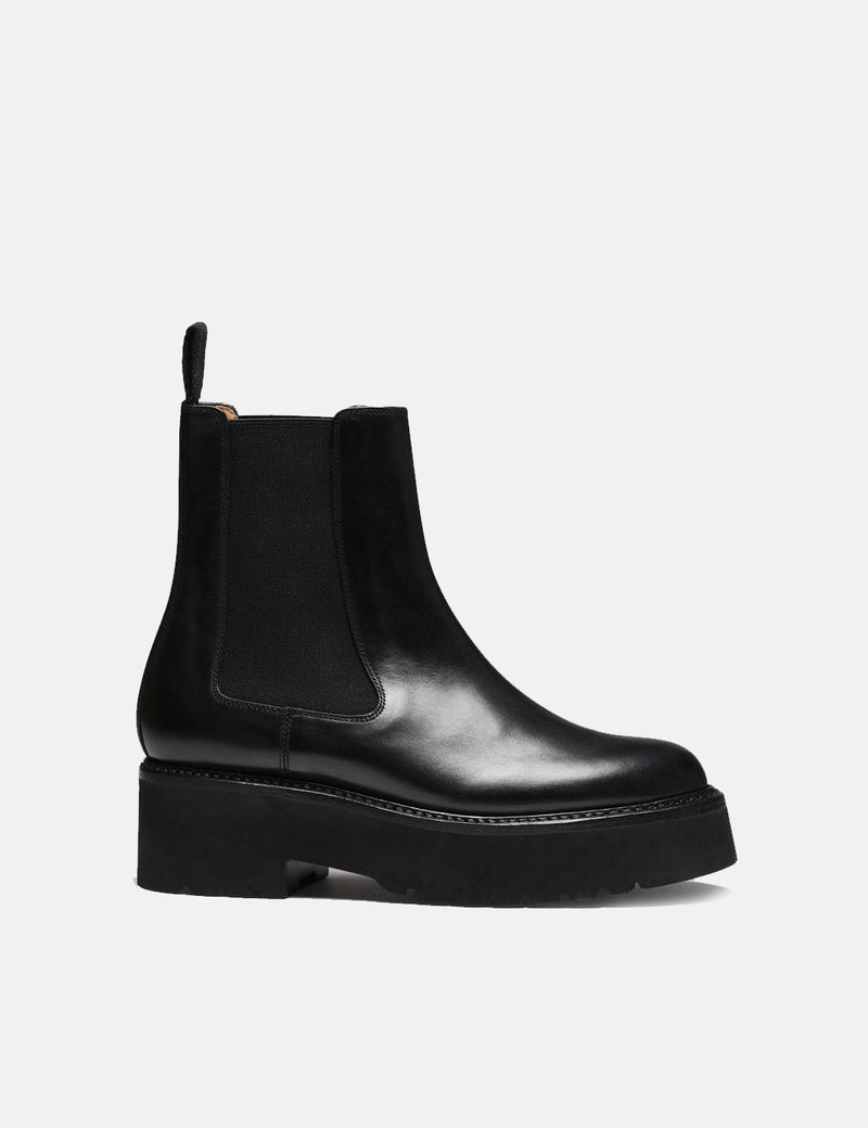 Womens Grenson Nova Boot (Calf Leather) - Black