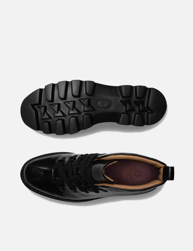 Women's Grenson Bridget Boot (Hi Shine) Black I Article.