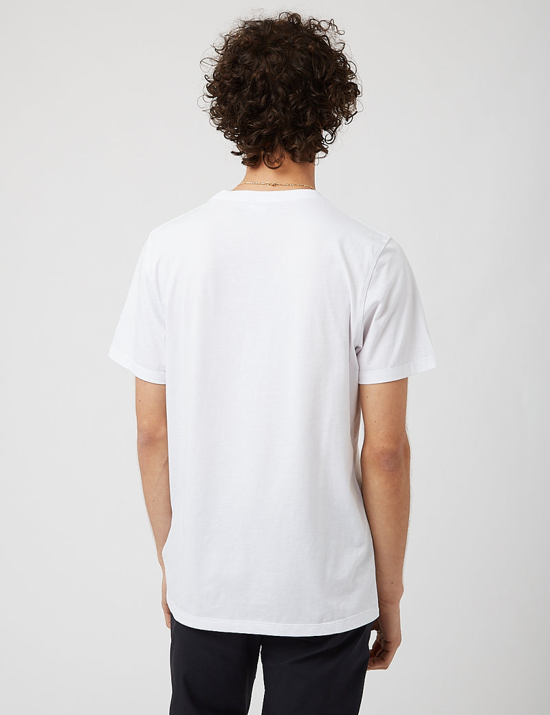 NN07 Ethan Print T-Shirt 3208 - White