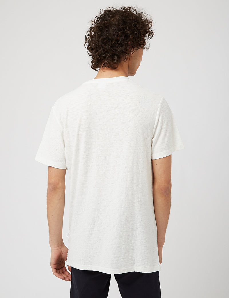 T-Shirt NN07 Aspen 3420 - Blanc Oeuf
