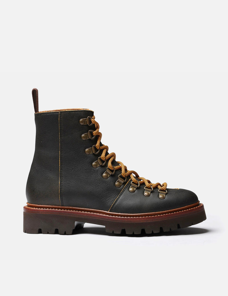 Womens Grenson Nanette Hiker Boot (Vintage Soft Leather) - Brown
