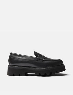 Mocassins Femmes Grenson Philomena (Cuir Lisse) - Noir