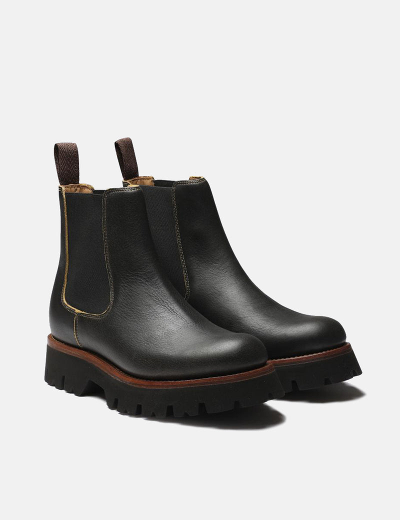 Womens Grenson Harlow Chelsea Boot (Vintage Soft Leather) - Brown
