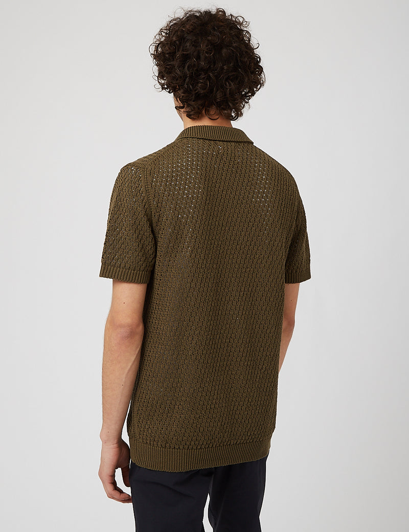 NN07 Ed Polo Shirt 6442 - Army Green