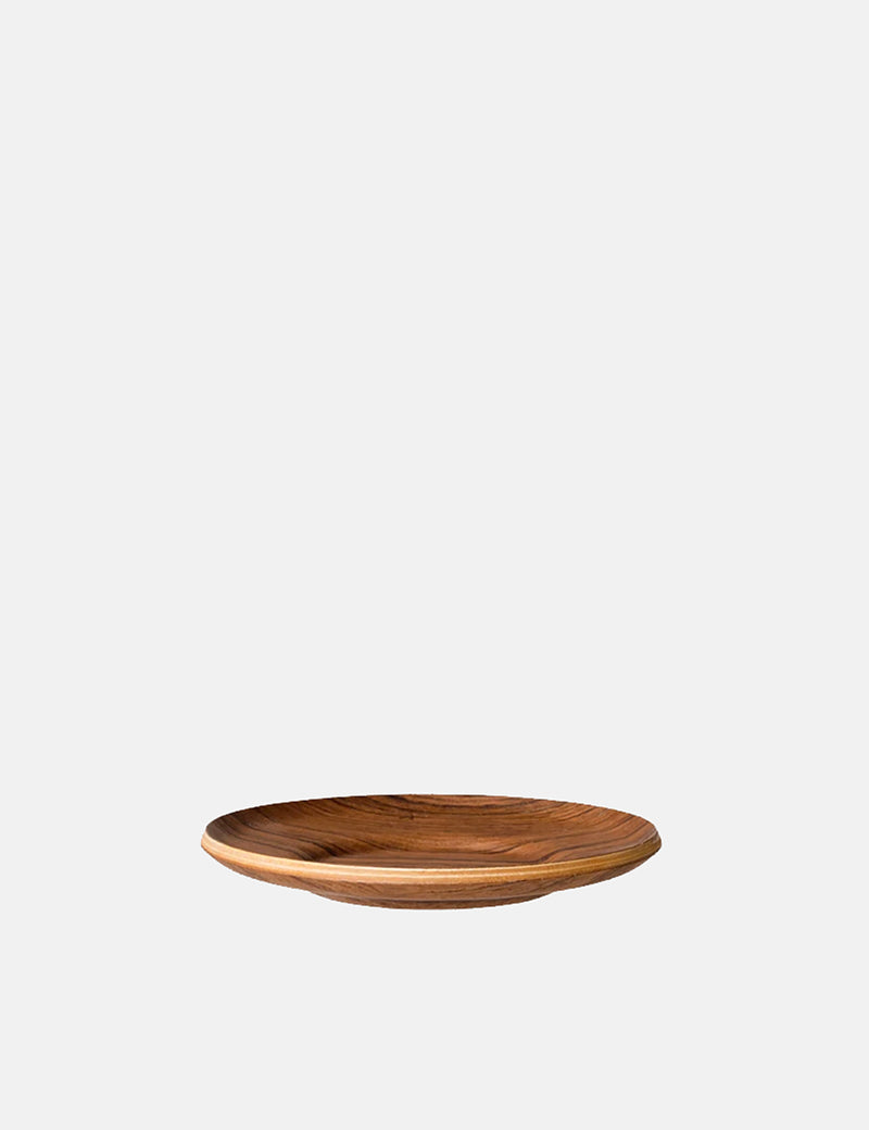 Kinto Sepia Nonslip Saucer (130mm) - Teak