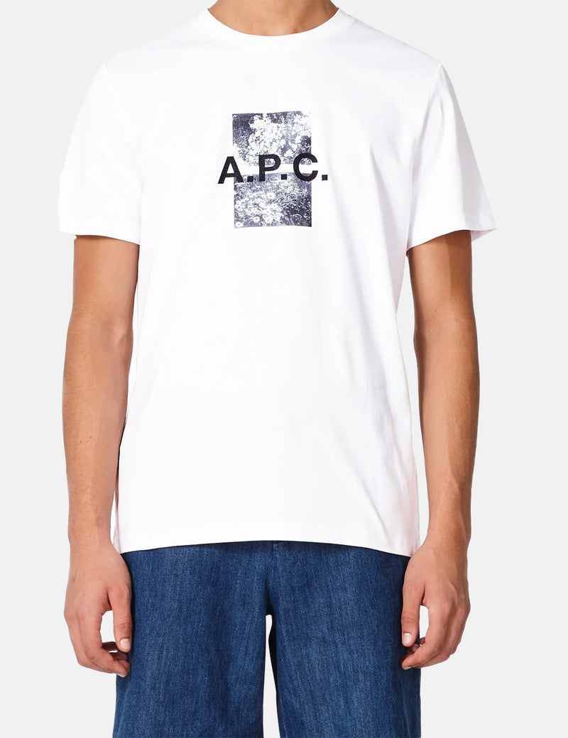 T-Shirt APC Teddy - Blanc