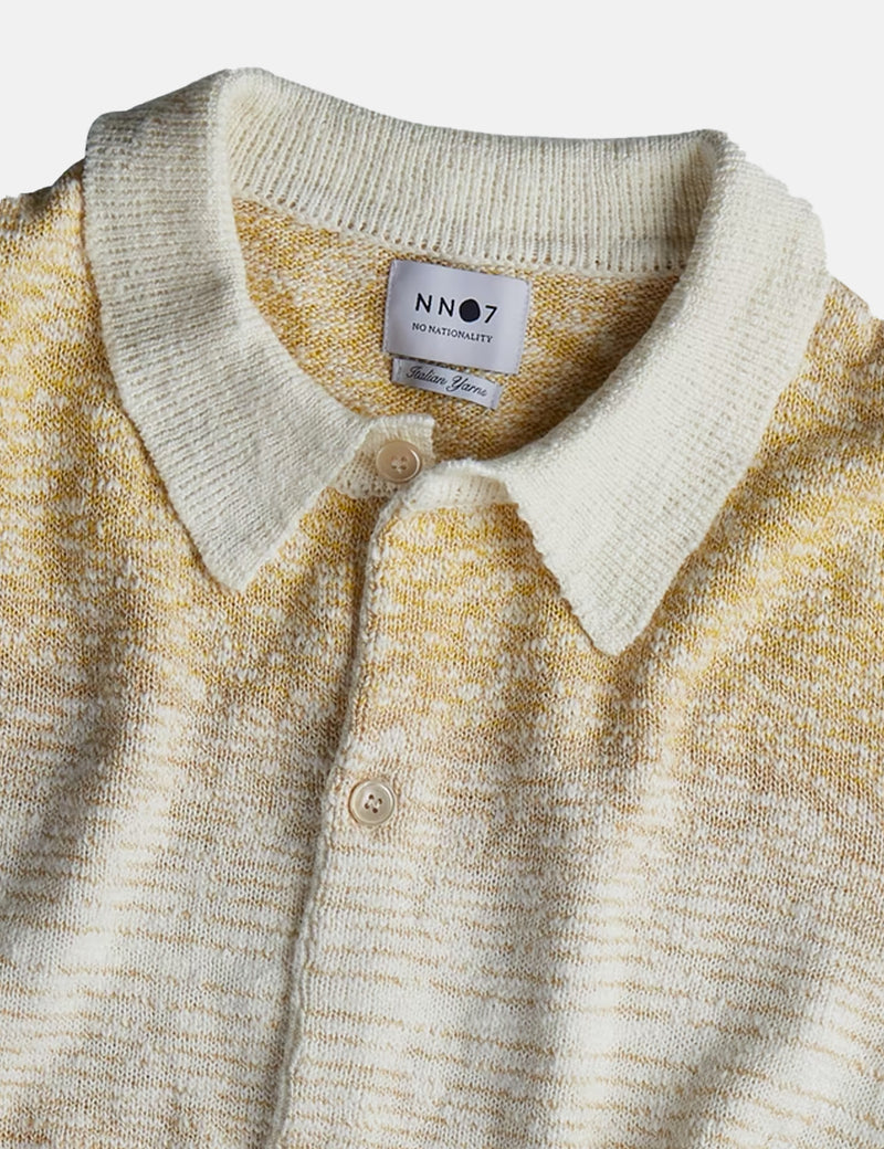 NN07 Nolan 6506 Short Sleeve Polo Shirt - Yellow