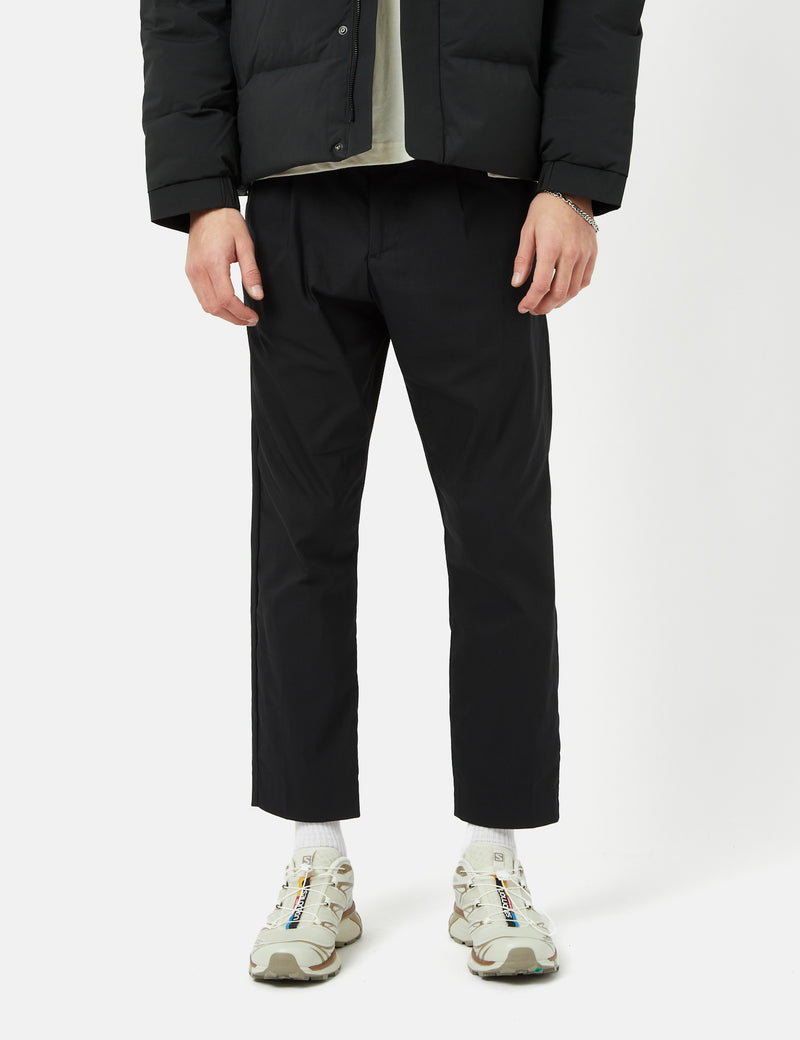 NN07 Bill Trousers (Ripstop/Relaxed) - Navy Blue