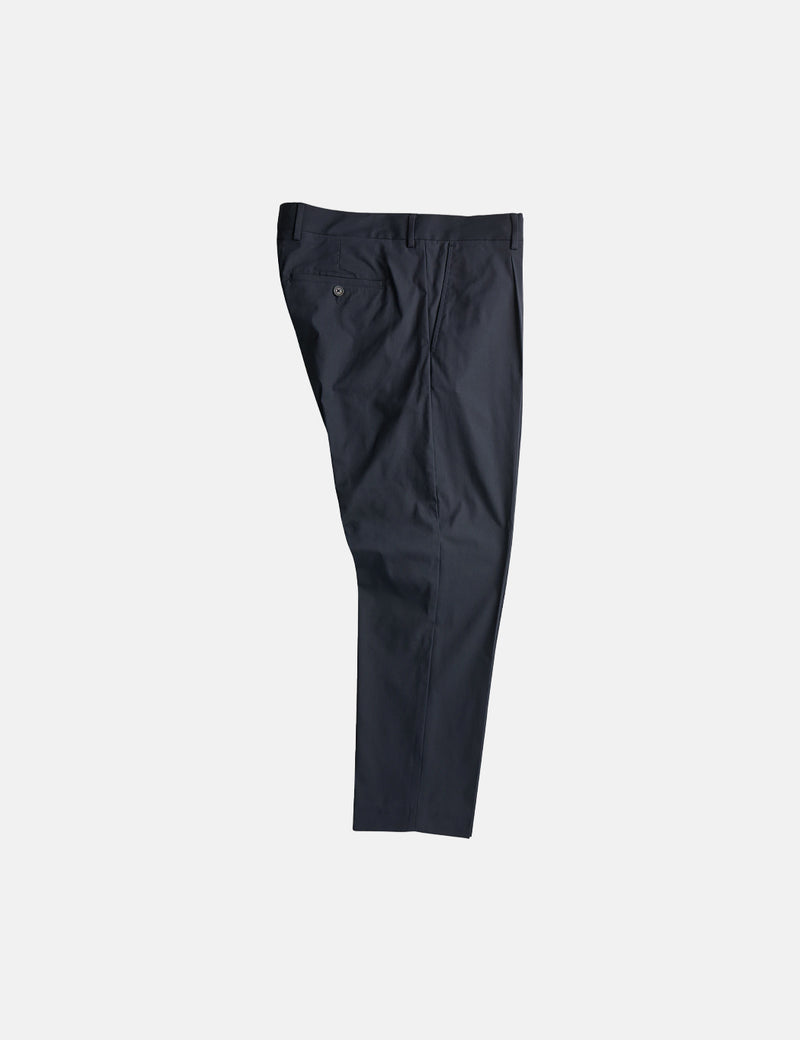 NN07 Bill Trousers (Ripstop/Relaxed) - Navy Blue