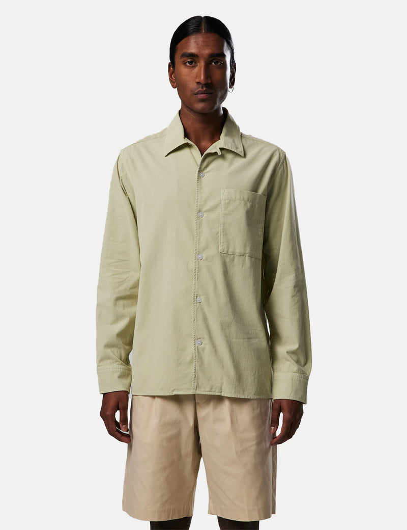 NN07 Julio Shirt (Cotton) - Mint Green