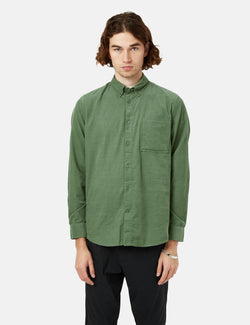 NN07 Arne Shirt (Cotton) - Dusty Green
