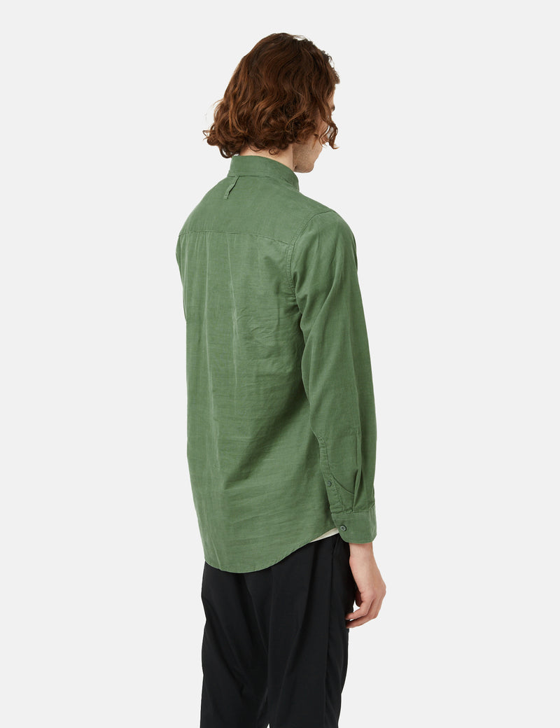 NN07 Arne Shirt (Cotton) - Dusty Green