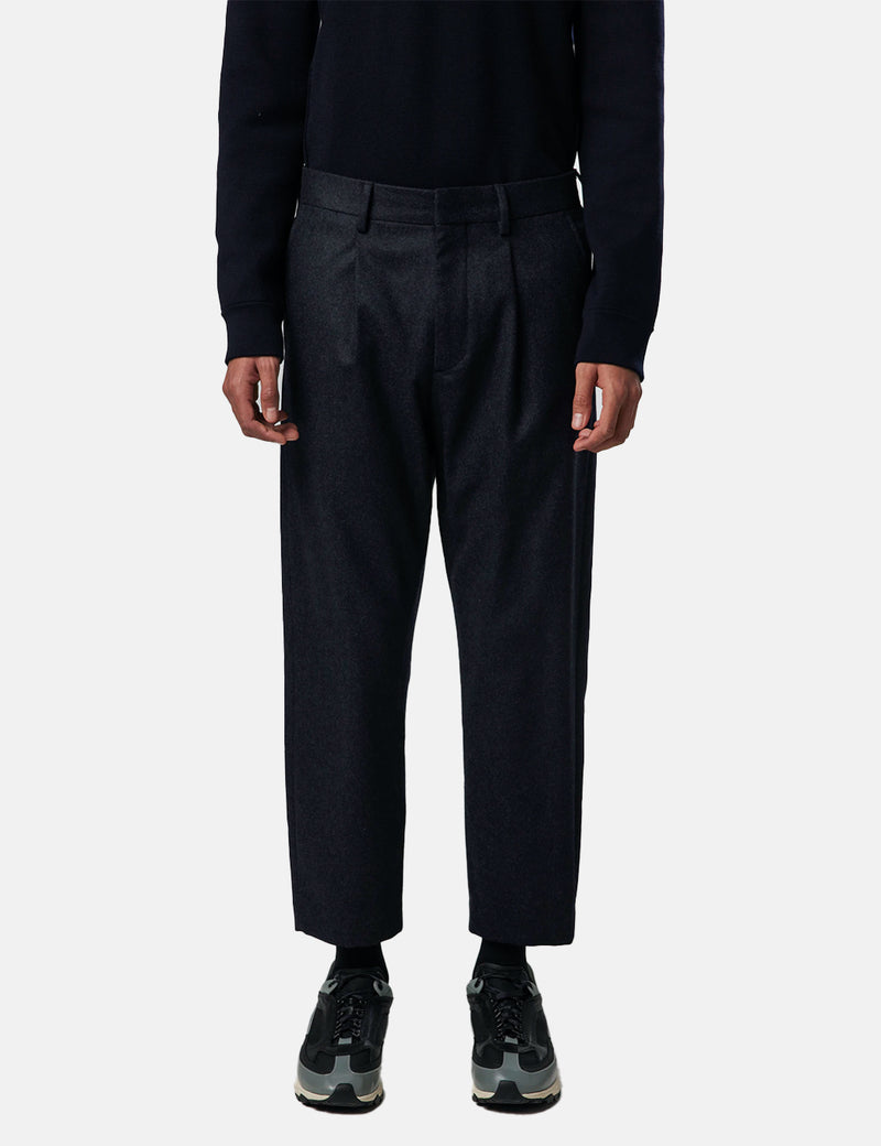 NN07 Bill Trousers (Regular) - Navy Blue