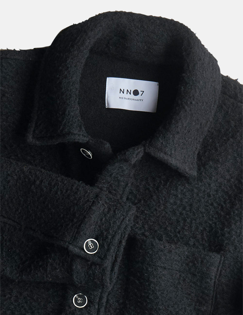 NN07 Olav Jacket (Wool) - Black