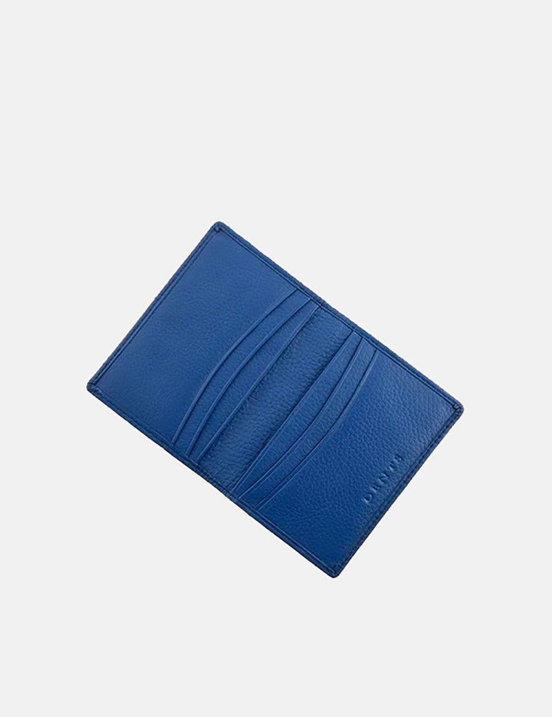 Dents Beauley Leather Card Holder (Pebble Grain) - Royal Blue