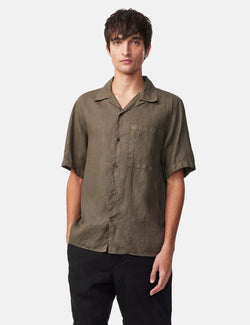 NN07 Julio Short Sleeve Shirt - Army Green