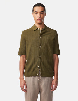 NN07 Nolan Polo Shirt - Khaki Army Green
