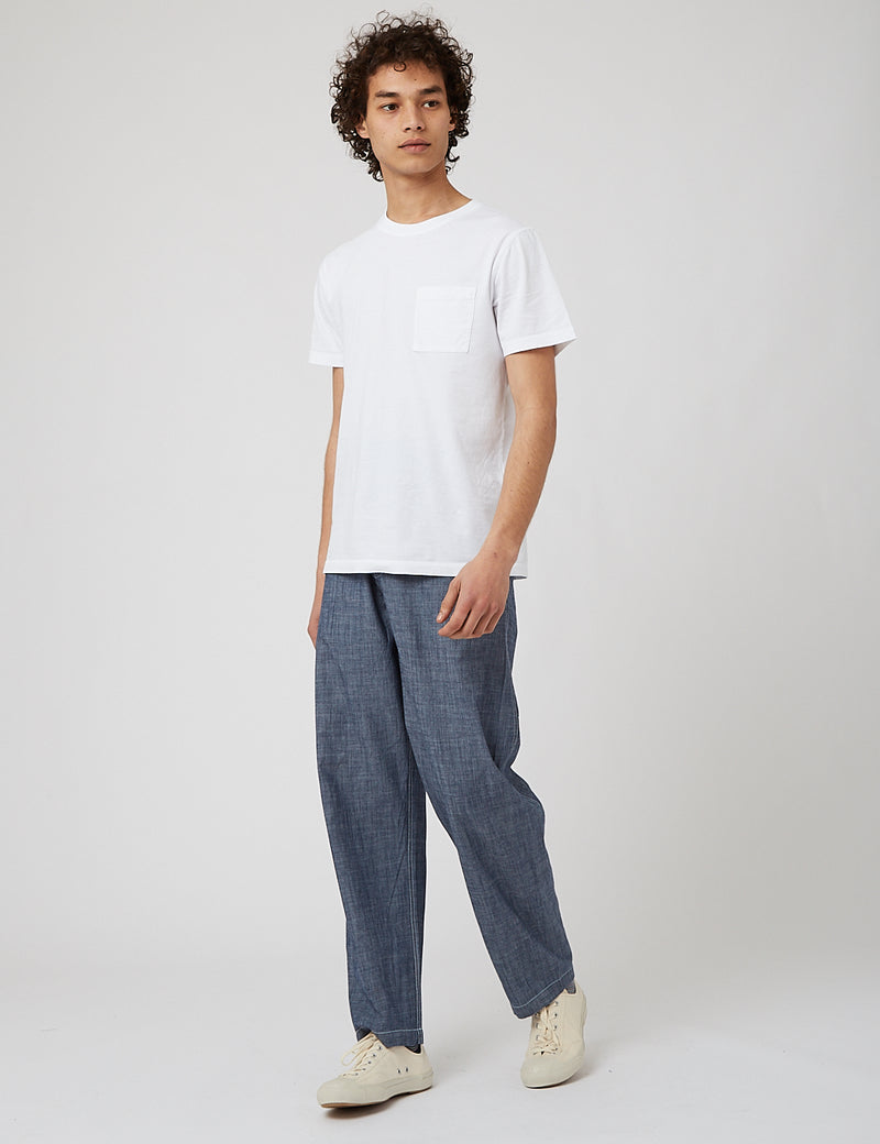 Universal Works Bakers Pant - Chambray Indigo
