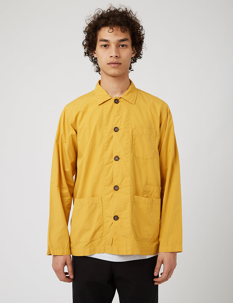 Universal Works Bakers Overshirt - Gold