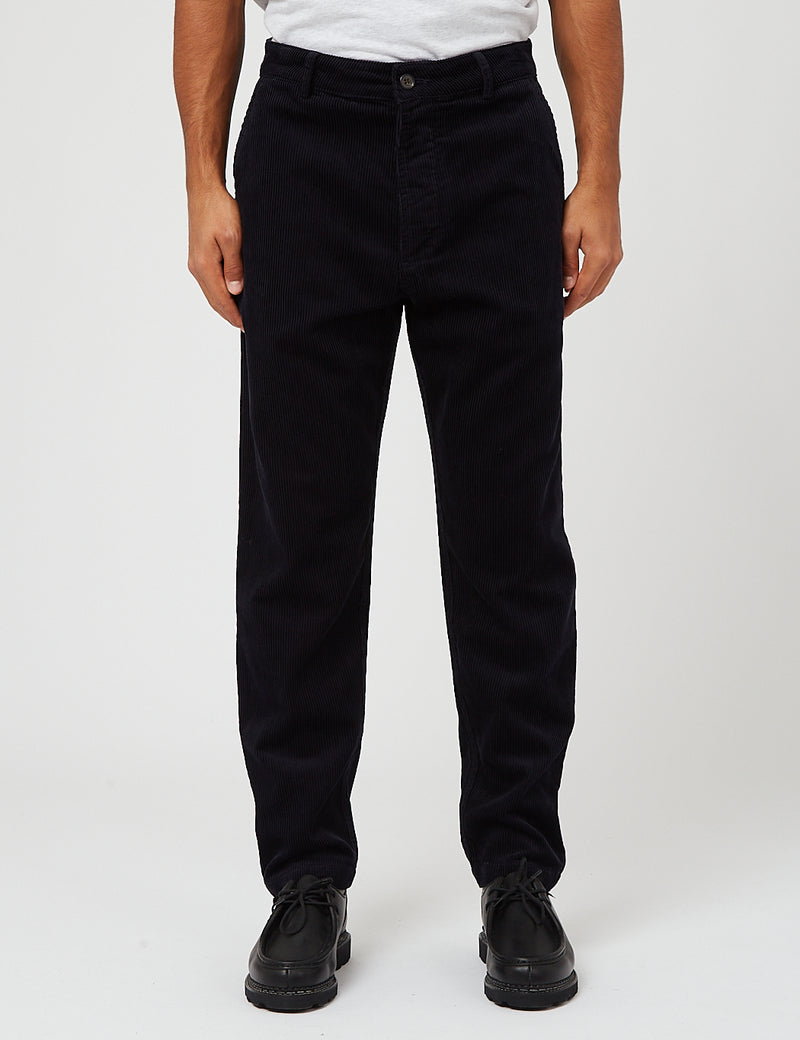 Universal Works Military Chino (Corduroy) - Navy Blue
