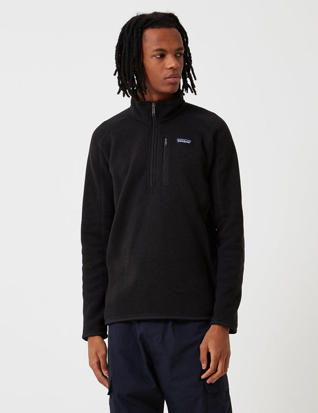 Patagonia Mens Better Zip Sweatshirt - Black | Article.