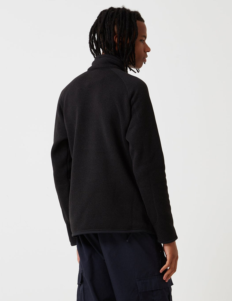 Patagonia Better Sweater 1/4 Zip Sweatshirt - Black