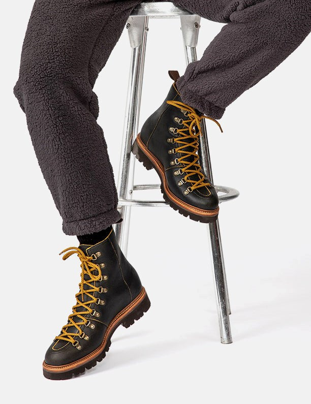 Grenson Brady Hiker Boot (Vintage Softie Leather) - Brown