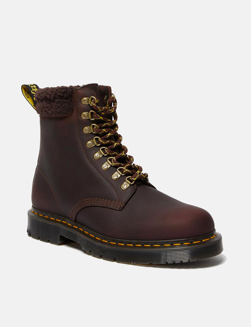 Dr Martens 1460 Collar 8 Eye Boot (26091247) - Cocoa/Dark Brown