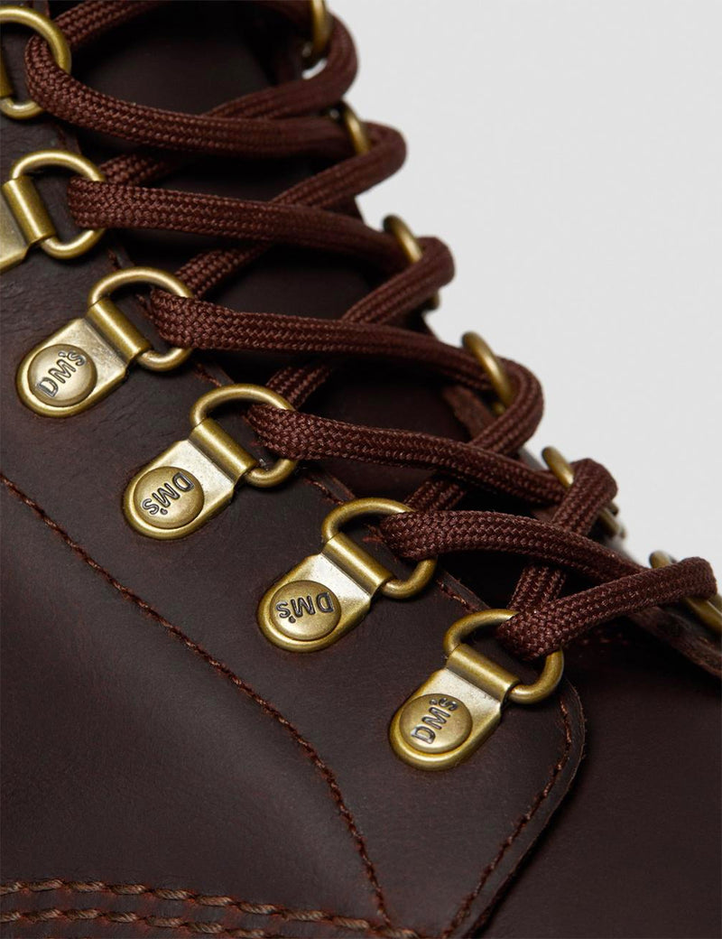 Dr Martens 1460 Collar 8 Eye Boot (26091247) - Cocoa/Dark Brown