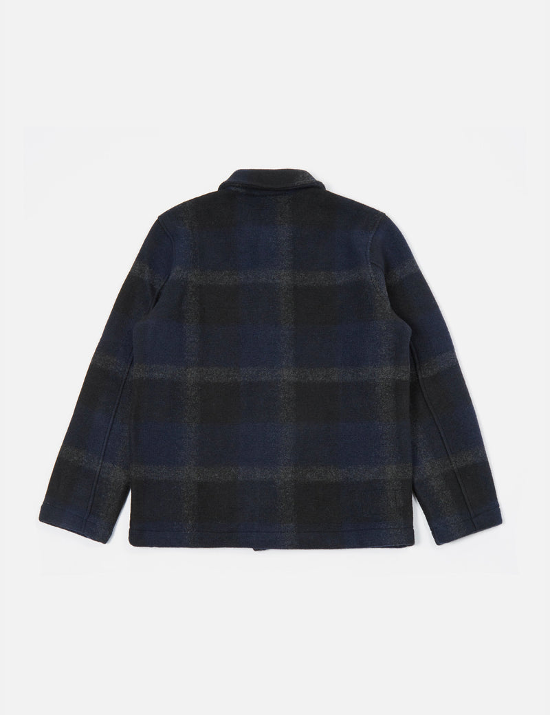 Universal Works Field Jacket - Black/Grey