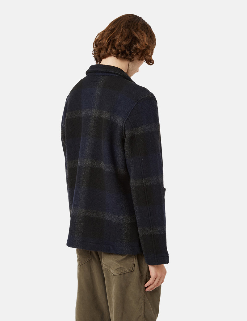 Universal Works Field Jacket - Black/Grey