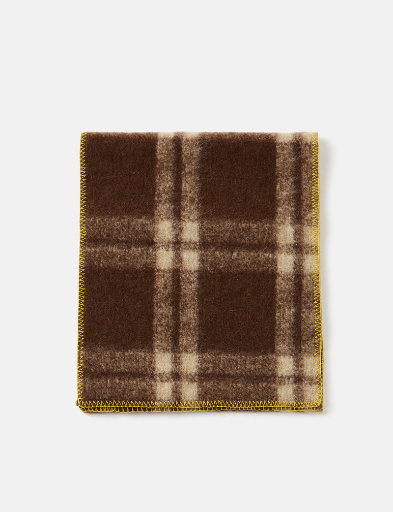 Universal Works Blanket Scarf - Brown