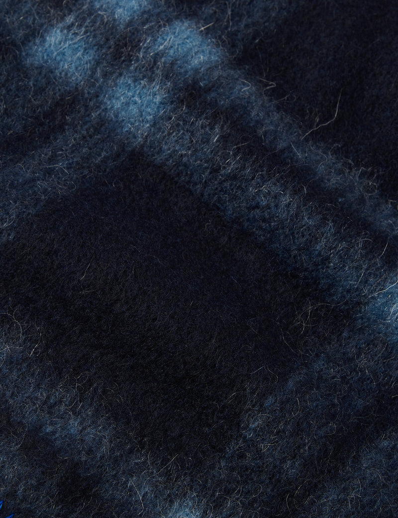 Universal Works Blanket Scarf - Navy Blue