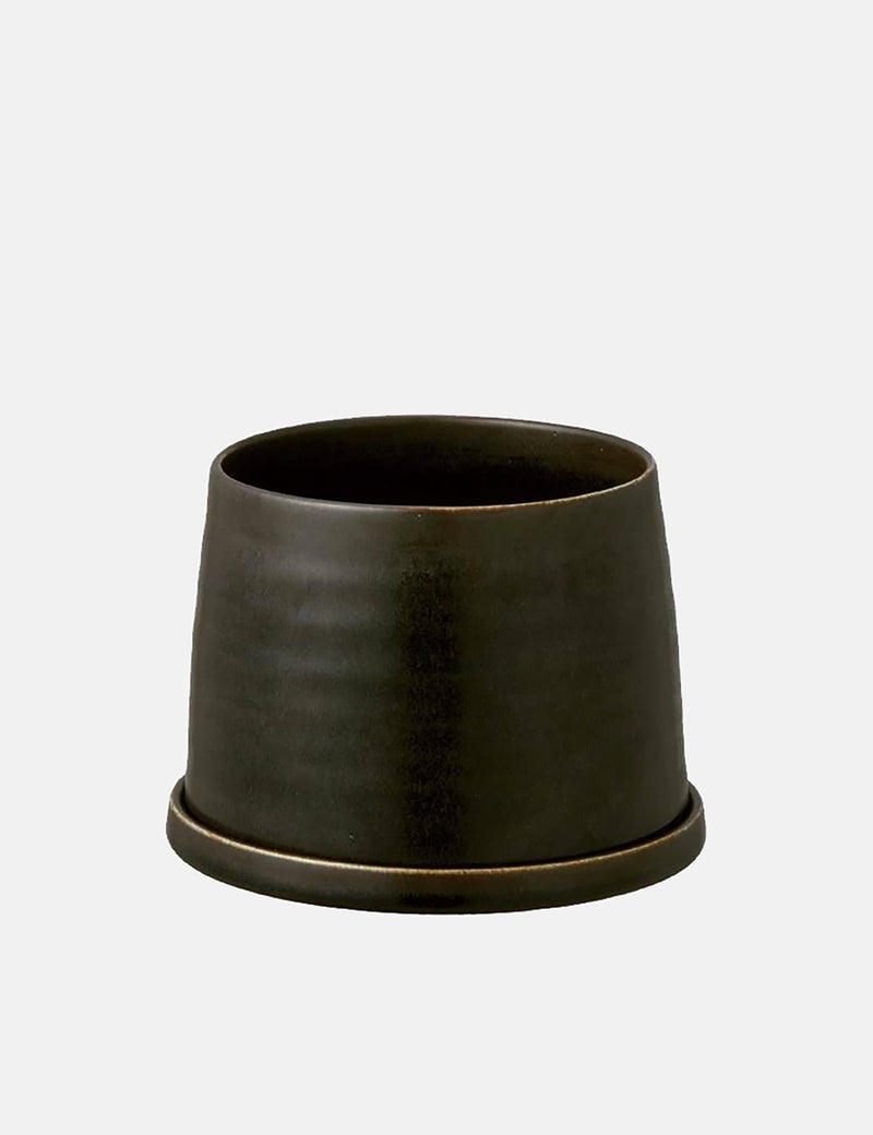 Kinto植木鉢192（125mm）-ブラック