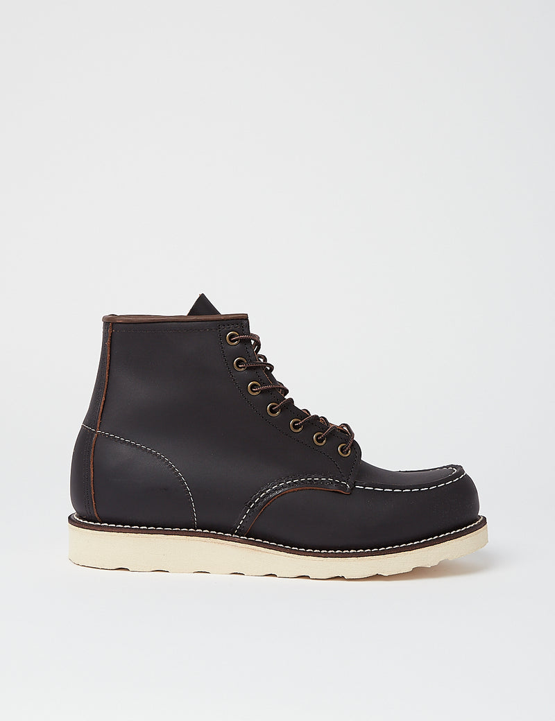 Red Wing Heritage Work 6" Moc Toe Boot (8849) - Black