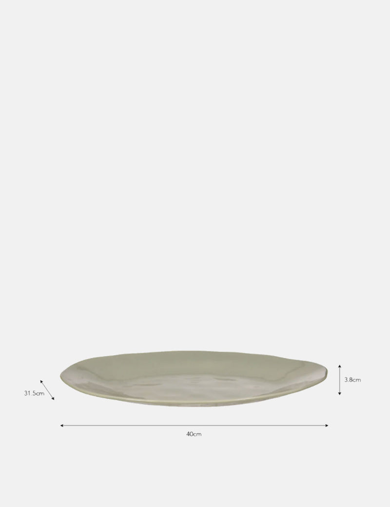 Garden Trading Winderton Platter (Ceramic) - Sage