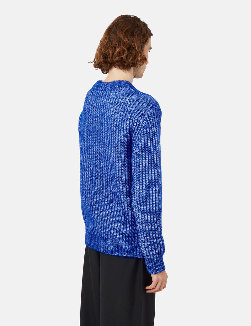 Sonnenblumenfeld-Sweatshirt - Electric Blue