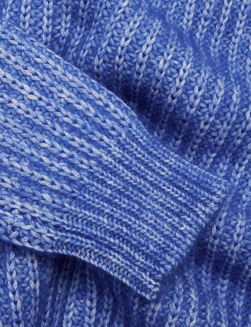 Sonnenblumenfeld-Sweatshirt - Electric Blue