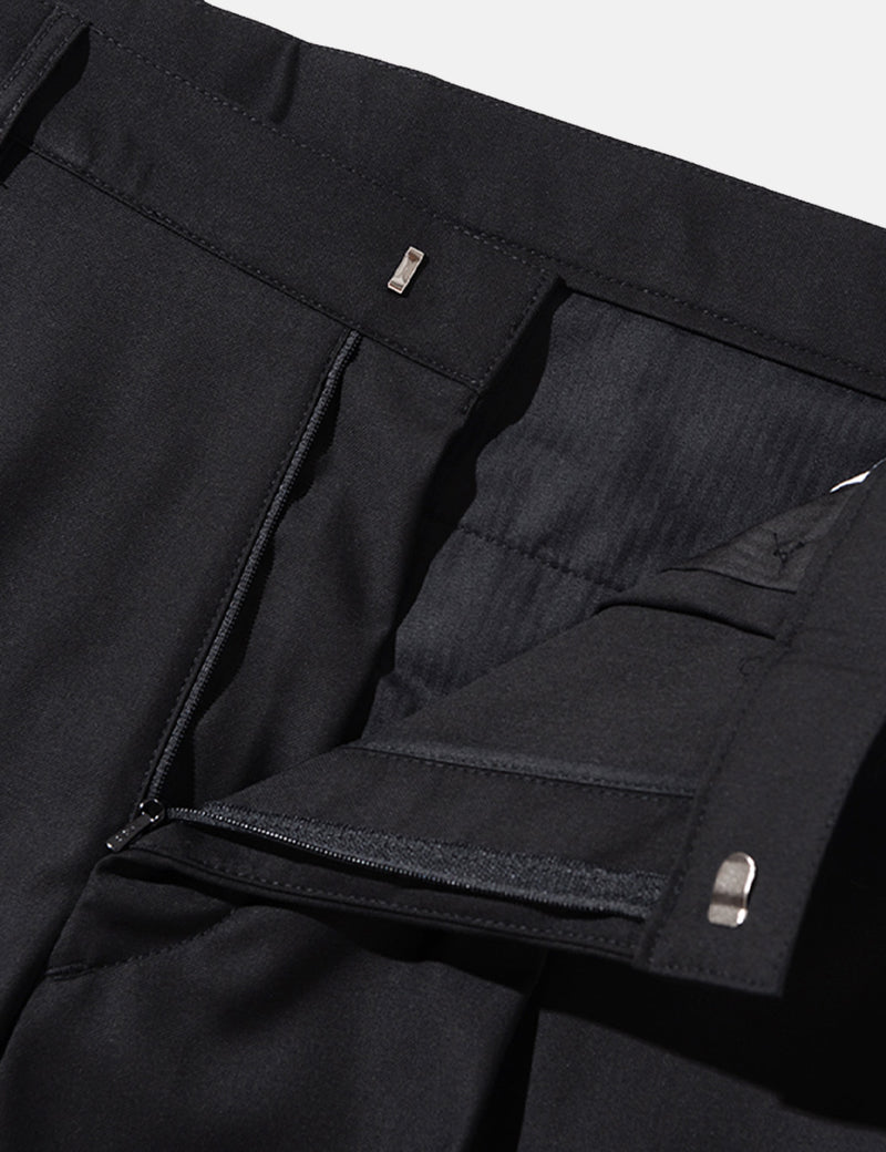 Uniform Bridge Wide Slack Pants - Black