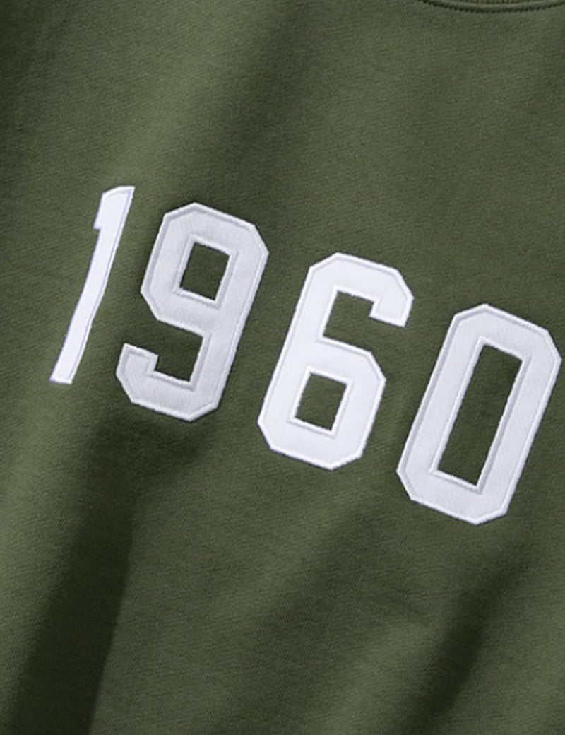 ユニフォームブリッジ1960スウェットシャツ-カーキグリーン