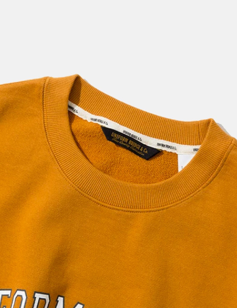 Uniform Bridge Arch Logo Sweatshirt - Orange